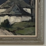 Framed Oil on Canvas by Belgian Landscape Painter Joseph Lemaire (1891–1972) 'Ardennes Village'