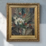Antique Framed Oil Painting on Canvas by L. E. Muller