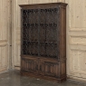 Antique French Gothic & Wrought Iron Bookcase ~ Bibliotheque from Toulouse