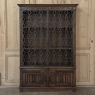 Antique French Gothic & Wrought Iron Bookcase ~ Bibliotheque from Toulouse