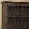 Antique French Gothic & Wrought Iron Bookcase ~ Bibliotheque from Toulouse