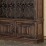 Antique French Gothic & Wrought Iron Bookcase ~ Bibliotheque from Toulouse
