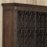 Antique French Gothic & Wrought Iron Bookcase ~ Bibliotheque from Toulouse