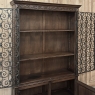 Antique French Gothic & Wrought Iron Bookcase ~ Bibliotheque from Toulouse
