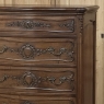 Louis XV Style French Solid Walnut Chiffoniere