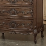 Louis XV Style French Solid Walnut Chiffoniere