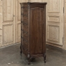 Louis XV Style French Solid Walnut Chiffoniere