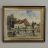 Framed Oil Painting on Canvas by Edmond De Meulenaire (1884–1963)
