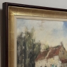 Framed Oil Painting on Canvas by Edmond De Meulenaire (1884–1963)