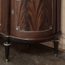 Grand Louis XVI Style Flame Mahogany Buffet with Marble Top