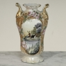 Vintage Nippon Hand-Painted Vase with Cherry Blossoms
