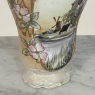 Vintage Nippon Hand-Painted Vase with Cherry Blossoms