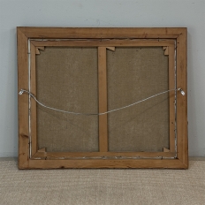 Framed Oil Painting on Canvas by Leon Bourdon (1880-1945)