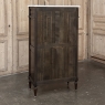 19th Century Louis XVI Mahogany Carrara Marble Top Semainier ~ Tall Chest of Drawers