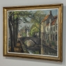 Framed Oil On Canvas By Léon Mechelaere (1880-1964) 'Pont de l’Hydromel'