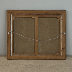 Framed Oil On Canvas By Léon Mechelaere (1880-1964) 'Pont de l’Hydromel'