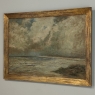 Framed Oil Painting on Panel by Vital Keuller (1866-1945) 'Seascape'