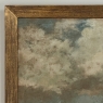 Framed Oil Painting on Panel by Vital Keuller (1866-1945) 'Seascape'