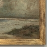 Framed Oil Painting on Panel by Vital Keuller (1866-1945) 'Seascape'