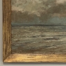 Framed Oil Painting on Panel by Vital Keuller (1866-1945) 'Seascape'