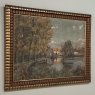 Framed Oil Painting on Canvas by Léon Dardenne (1865-1912) 'Lake View'