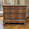 19th Century French Louis Philippe Marble Top Commode by Georges Guerin of Paris