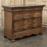 19th Century French Louis Philippe Marble Top Commode by Georges Guerin of Paris