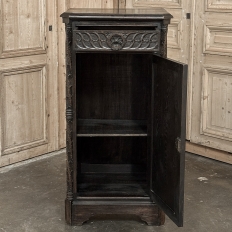 19th Century Gothic Oak Confiturier ~ Cabinet