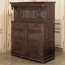 19th Century Rustic Renaissance Two-Tiered Cabinet