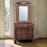 19th Century French Empire Period Mahogany Dresser with Mirror