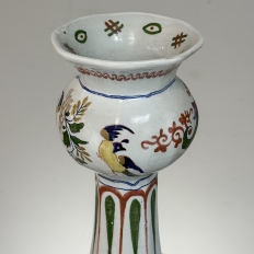 Pair of Large Boch Frères Keramis Polychrome Faience Vases