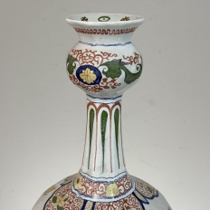 Pair of Large Boch Frères Keramis Polychrome Faience Vases