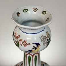 Pair of Large Boch Frères Keramis Polychrome Faience Vases