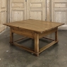19th Century Rustic Country French Fruitwood Coffee Table