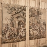 Pair Antique Tapestries after David Teniers the Younger