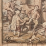 Pair Antique Tapestries after David Teniers the Younger