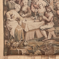 Pair Antique Tapestries after David Teniers the Younger