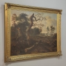 17th Century European Pastoral Landscape Oil on Canvas in Original Frame