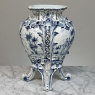 18th Century Hand-Painted Delft Jardinière, Signed LVD