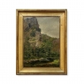 Framed Oil Painting on Panel by Laurent Souky (1914–2005), 'Rochers des Nutons'