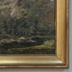 Framed Oil Painting on Panel by Laurent Souky (1914–2005), 'Rochers des Nutons'