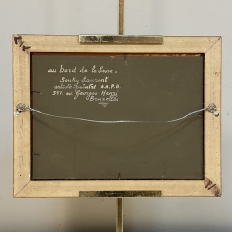 Framed Oil Painting on Panel by Laurent Souky (1914–2005), 'Rochers des Nutons'