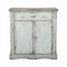 Antique Rustic Country French Painted Cabinet ~ Petite Buffet