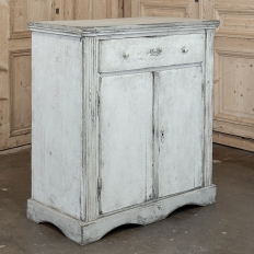 Antique Rustic Country French Painted Cabinet ~ Petite Buffet