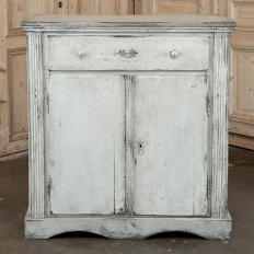 Antique Rustic Country French Painted Cabinet ~ Petite Buffet