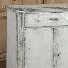 Antique Rustic Country French Painted Cabinet ~ Petite Buffet