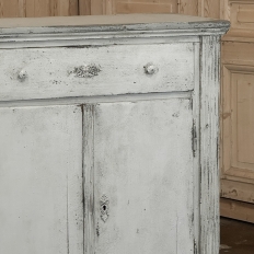 Antique Rustic Country French Painted Cabinet ~ Petite Buffet
