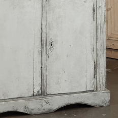 Antique Rustic Country French Painted Cabinet ~ Petite Buffet