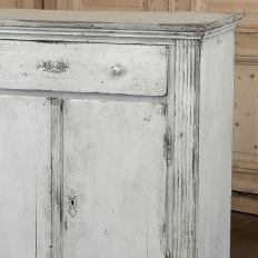 Antique Rustic Country French Painted Cabinet ~ Petite Buffet