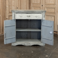 Antique Rustic Country French Painted Cabinet ~ Petite Buffet